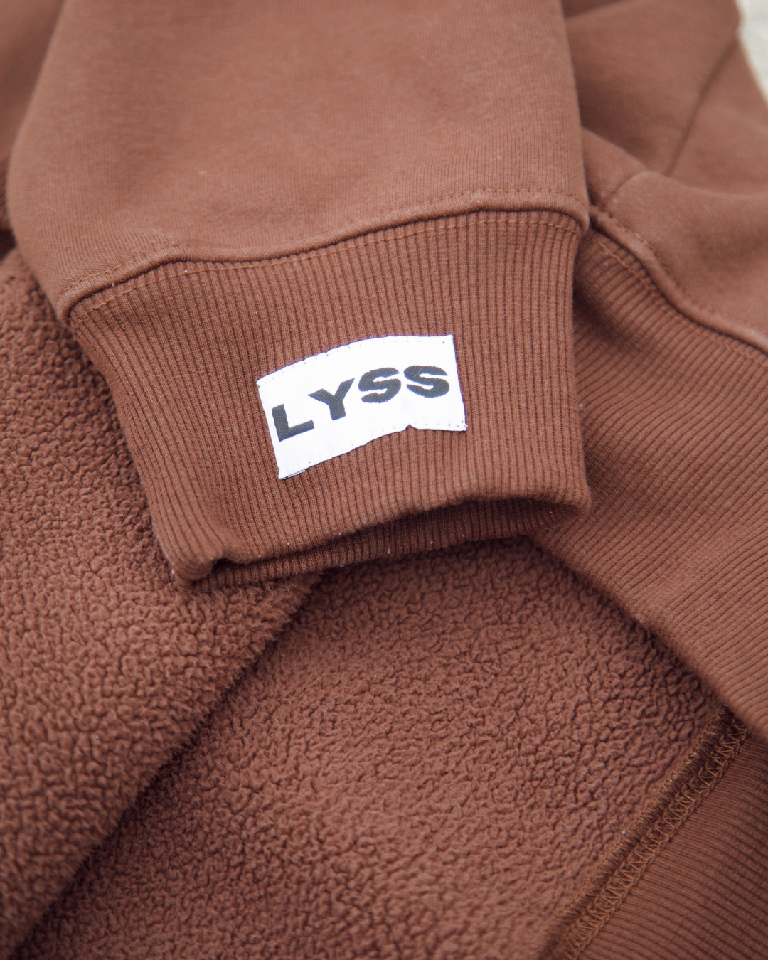 MOCHA BLANKET LINED HOODIE