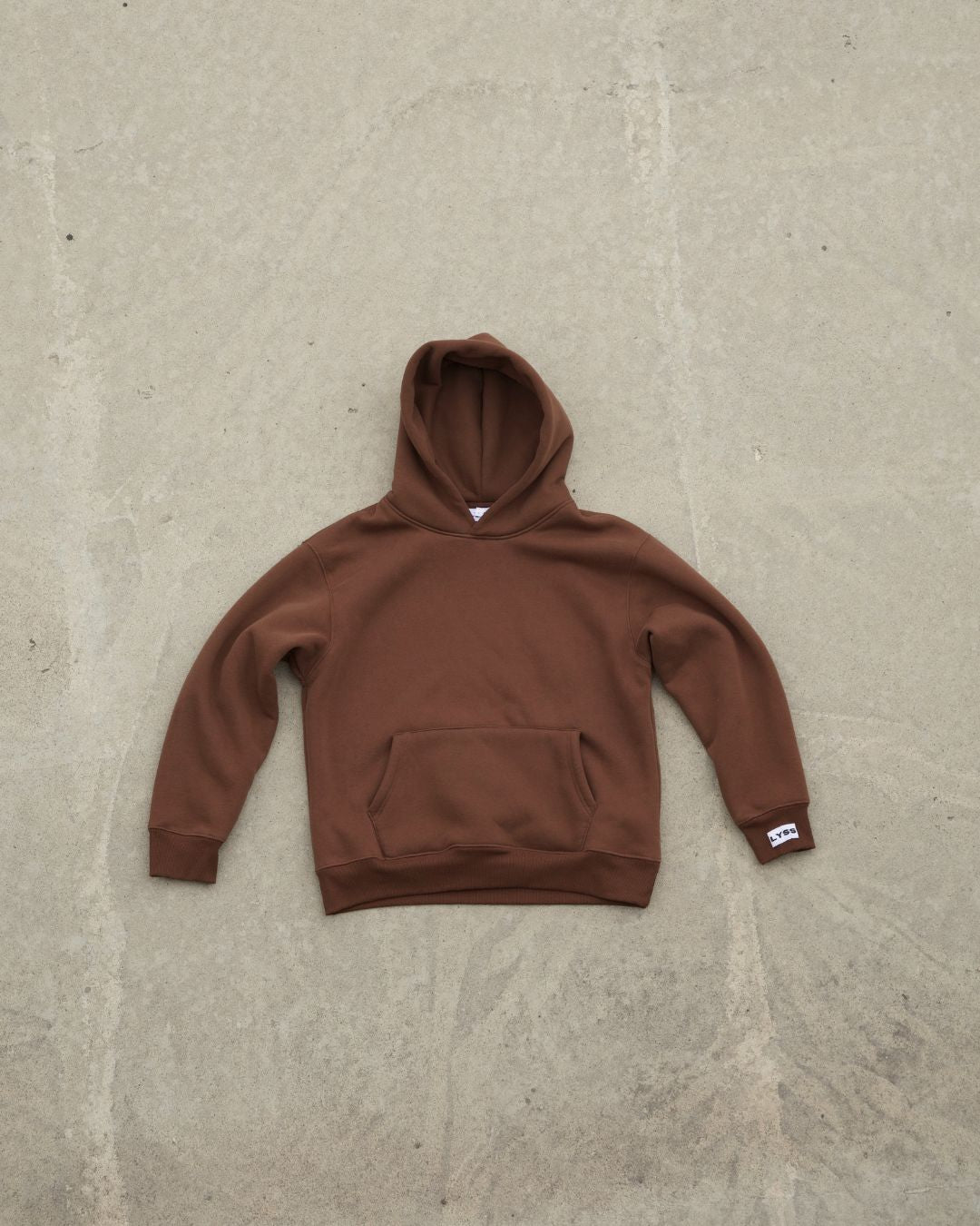 MOCHA BLANKET LINED HOODIE
